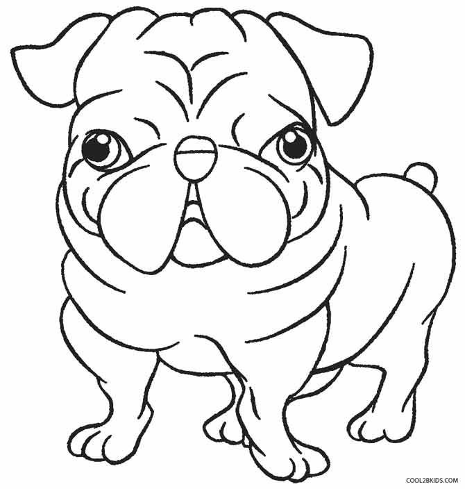 670x704 Printable Puppy Coloring Pages For Kids Cool2bkids