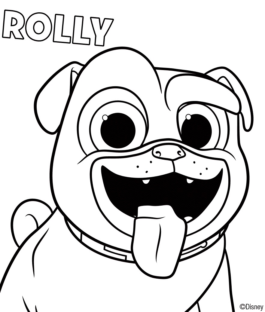 882x1038 Impressive Puppy Dog Pals Coloring Pages To Print