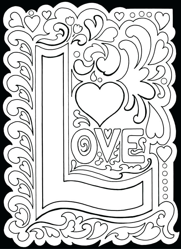 618x850 Love Coloring Pages Coloring Pages Love Great Love Coloring Pages