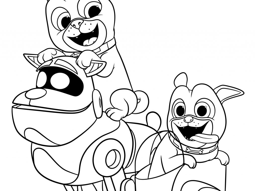 1024x768 Unique Ideas Puppy Dog Pals Coloring Pages Puppy Dog Pals Coloring