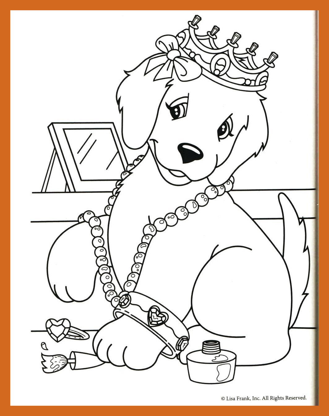 1064x1346 Amazing Coloring Lisa Frank Printable Pages Of Puppies A With Idea