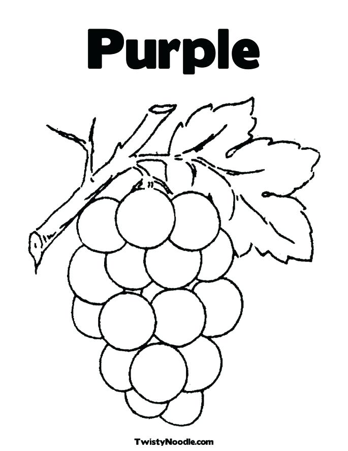 685x886 Purple Coloring Pages Purple Coloring Sheets Pig Coloring Page