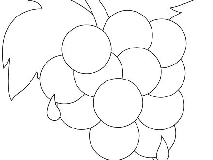 440x330 Grape Coloring Page Purple Coloring Pages Grapes Are Purple