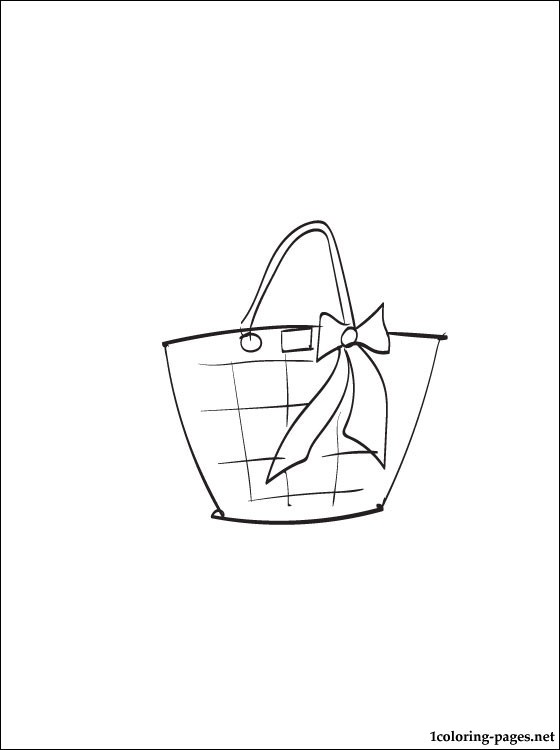 560x750 Purse Coloring Page To Print Out Coloring Pages