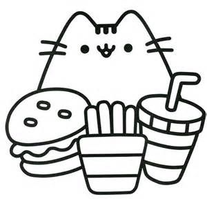 300x298 Pusheen Coloring Pages
