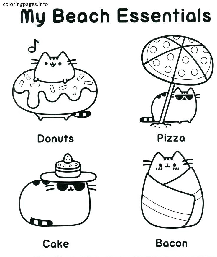 736x870 Pusheen Coloring Pages Christmas Also Print A 527 Freeappdaily Me