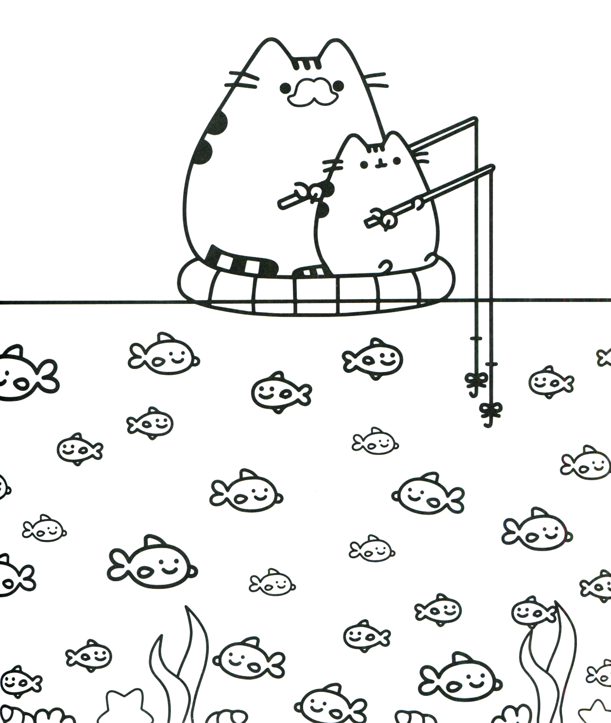 1258x1489 Awesome Pusheen Coloring Book Pusheen Pusheen The Cat
