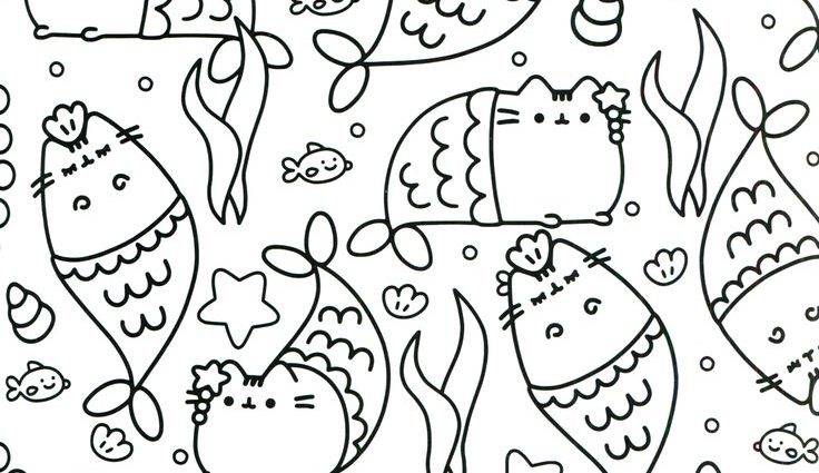 736x425 Cat Unicorn Coloring Pages 94 Best Pusheen Coloring Book Images