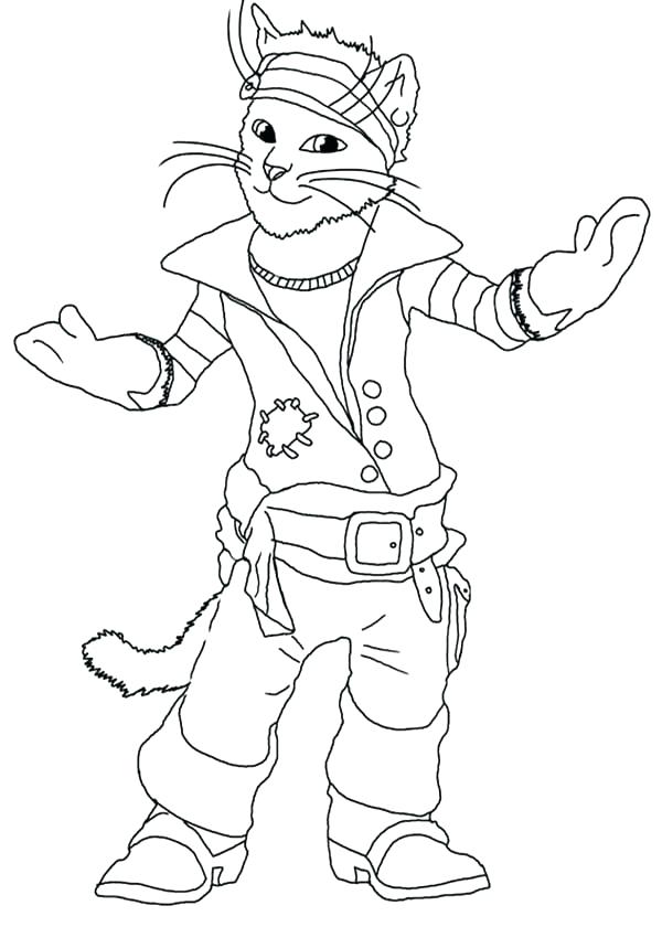 600x840 Puss In Boots Coloring Puss In Boots Pictures To Print And Color
