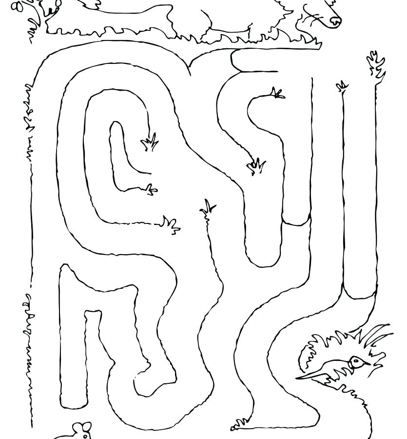 835x900 Maze Coloring Pages Maze Coloring Page Maze Coloring Pages Adult