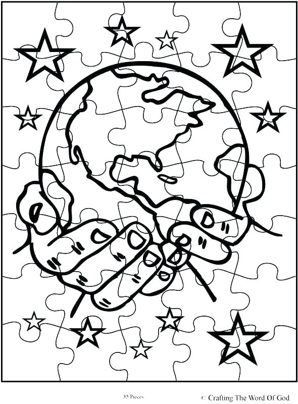 590x800 Puzzle Coloring Pages Puzzle Coloring Pages Puzzle Piece Coloring