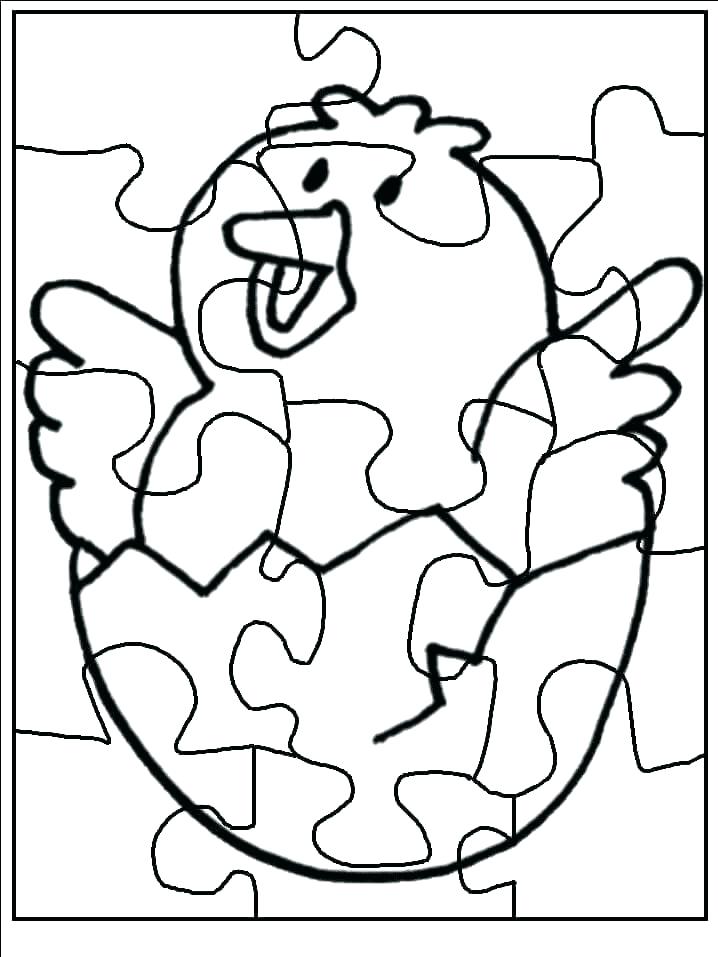718x957 Puzzle Coloring Pages Puzzle Piece Coloring Page Puzzle Piece