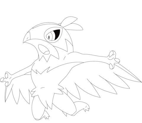 480x415 Spewpa Coloring Page