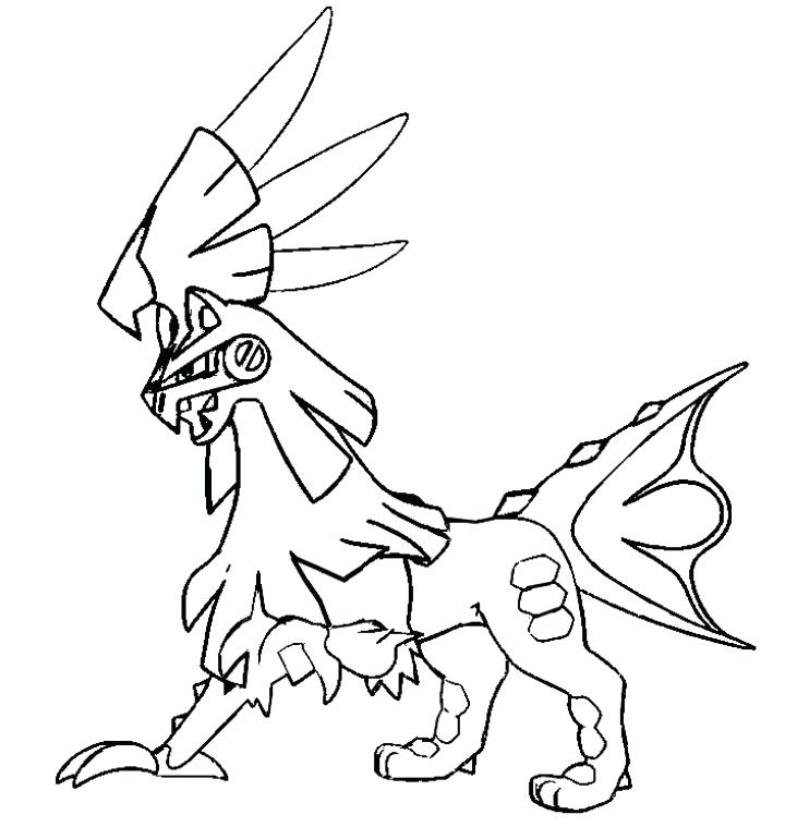 720x759 Coloriage Mewtwo Pokemon Go