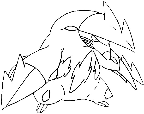 600x478 Dibujos Para Colorear Pokemon
