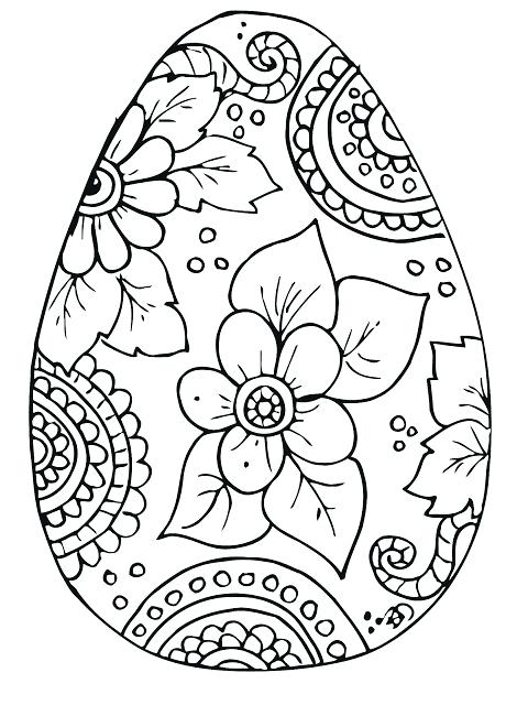 470x640 Eggs Coloring Pages