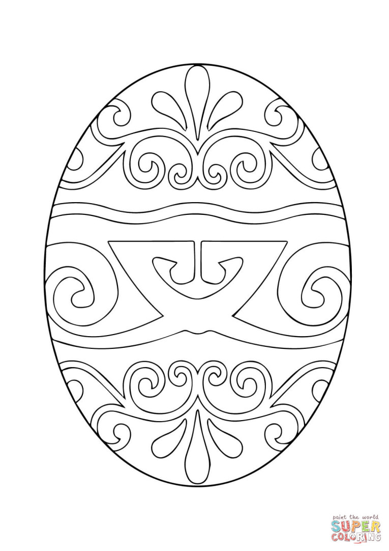 765x1082 Pysanky Ukrainian Easter Egg Coloring Jakes And The Neverland