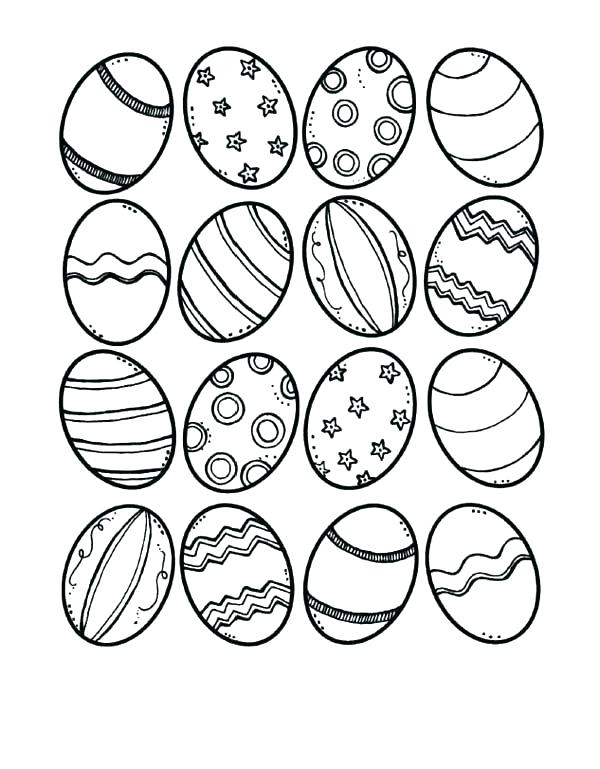 600x769 Pysanky Coloring Pages
