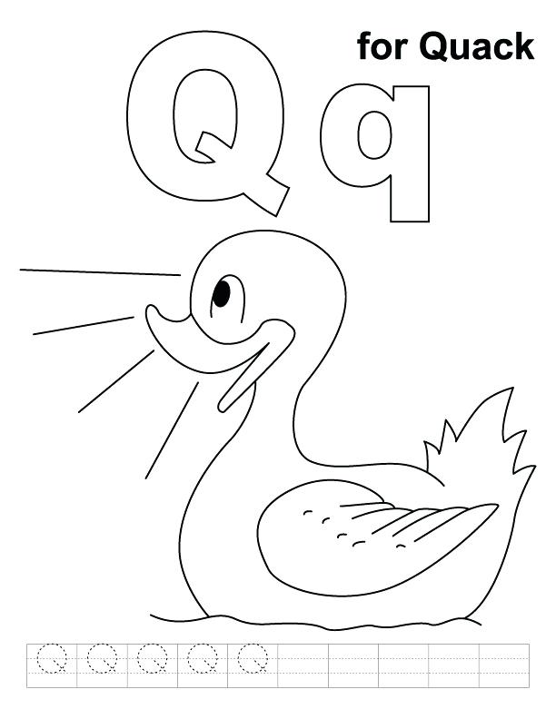 612x792 Q Coloring Page Letter Q Coloring Pages Coloring Pages Disney