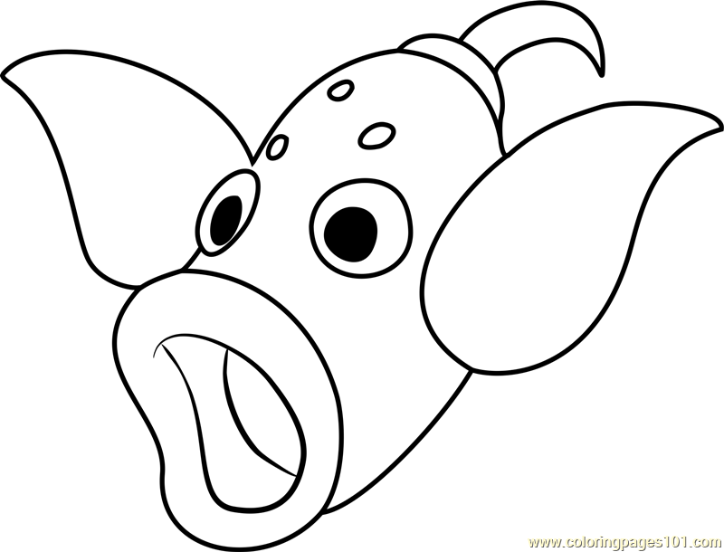 800x610 Weepinbell Pokemon Coloring Page