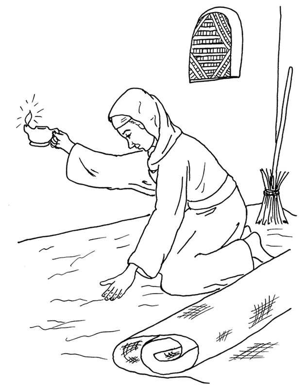 626x800 The Lost Coin Coloring Page
