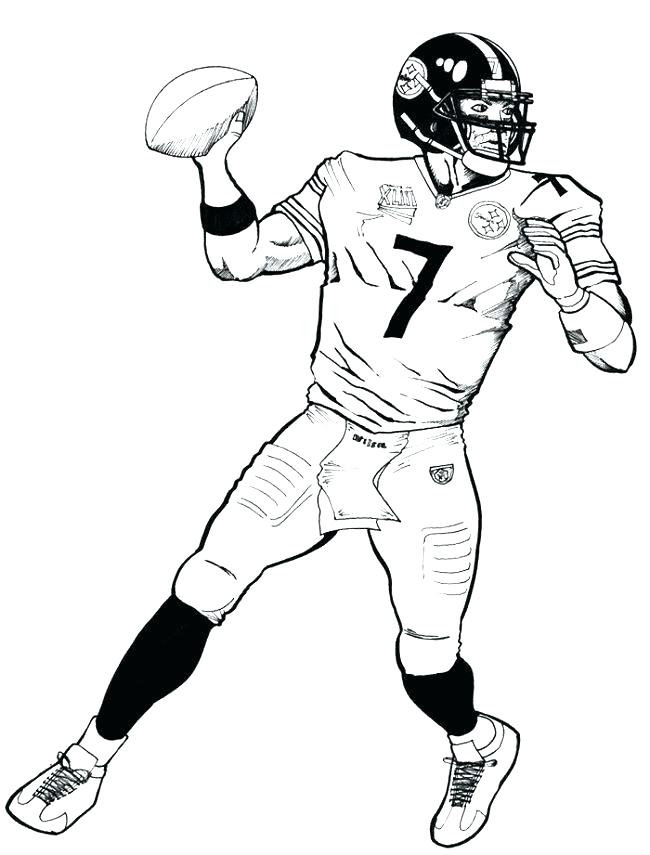 650x855 Quarterback Coloring Pages Logo Coloring Pages Tom Brady Coloring