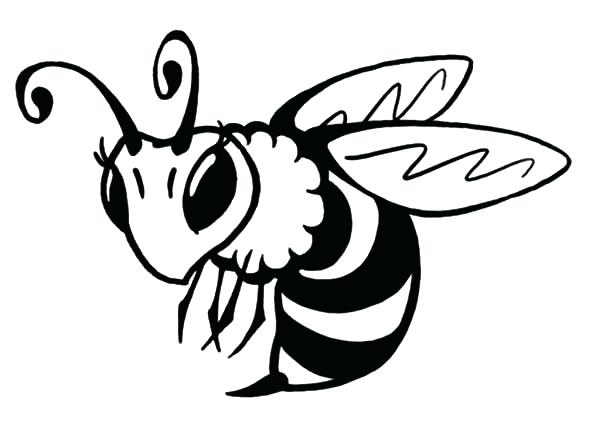 600x425 Bumble Bee Coloring Page Bee Coloring Pages Queen Bee Coloring