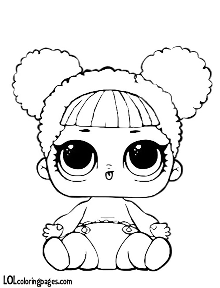 750x980 Lil Queen Bee Coloring Page Lol Surprise Doll Coloring Pages