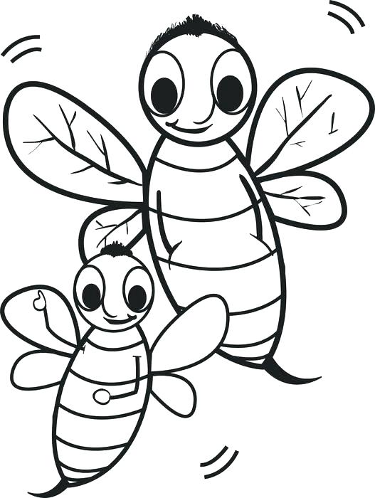 527x700 Bee Coloring Sheet Index Coloring Pages Queen Bee Coloring Pages