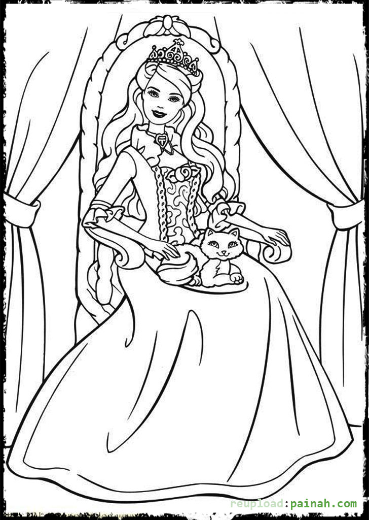 728x1024 Queen Coloring Pages Download And Print For Free