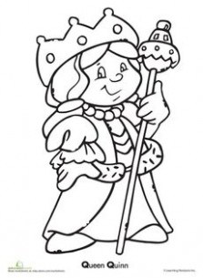 223x305 Queen Coloring Page Arts And Crafts . @ Just Coloring