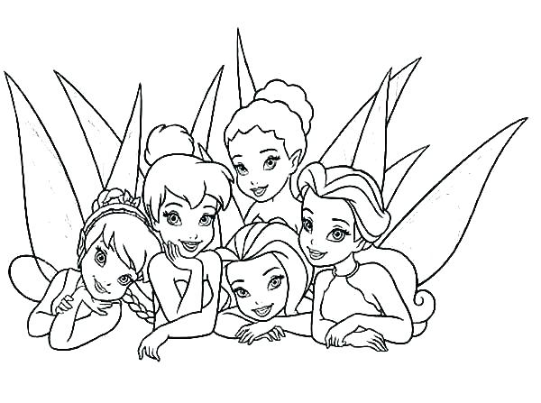 600x447 Fairy Queen Coloring Pages