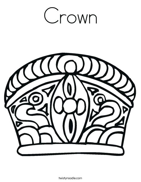 468x605 Crown Coloring Page Crown Coloring Page King And Queen Crown