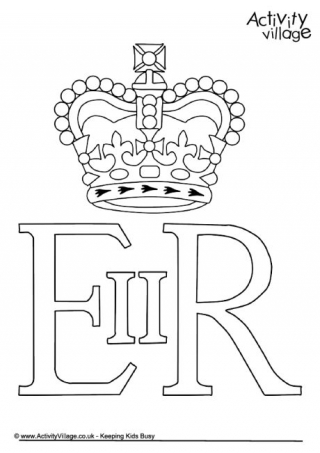 320x453 Royal Family Colouring Pages