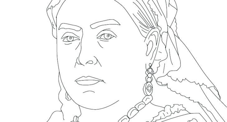 728x393 Coloring Pages Queen Elizabeth 1 Queen Coloring Page Kings
