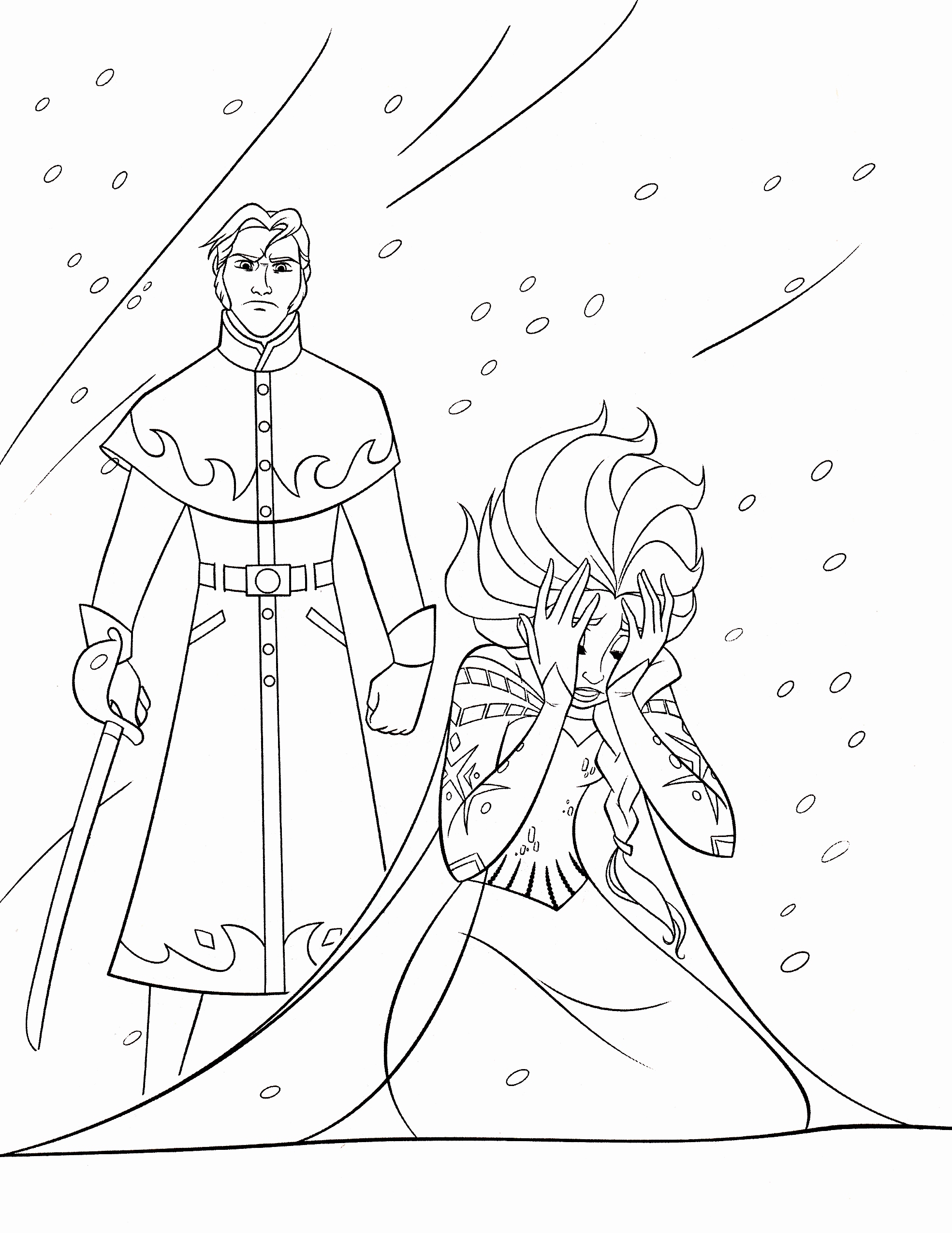 1969x2550 Queen Elsa Coloring Page Image Walt Disney Coloring Pages Frozen