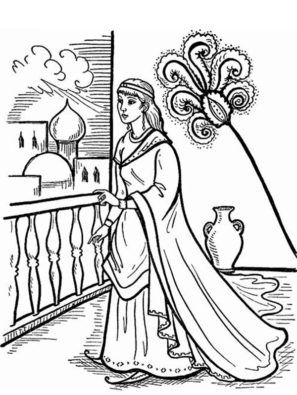 600x796 Coloring Pages Esther Queen Bible Colossal Esther Coloring Pages