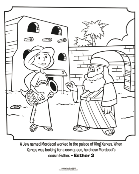 466x583 Esther And Mordecai