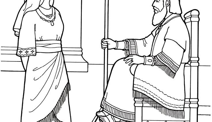 736x425 Esther Coloring Pages Queen Esther Coloring Pages Pictures