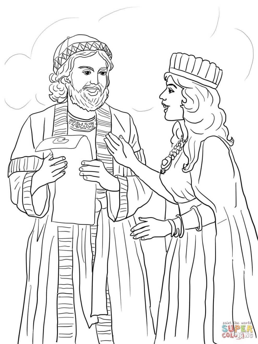 990x1320 New Printable Queen Esther Coloring Pages 56 About Remodel Free