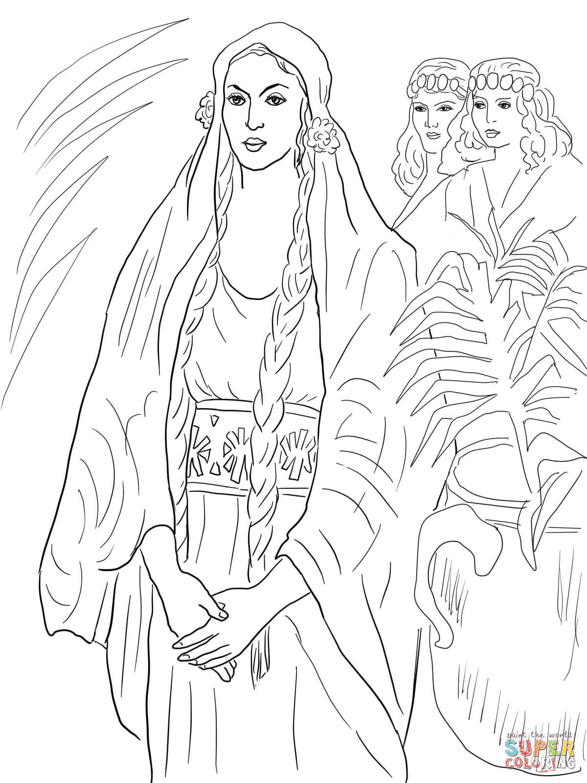 1200x1600 Queen Esther Coloring Pages In Within Glum With Inside