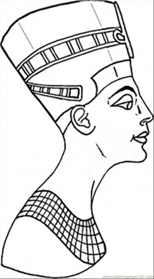 650x1178 Egyptian Coloring Pages Printable
