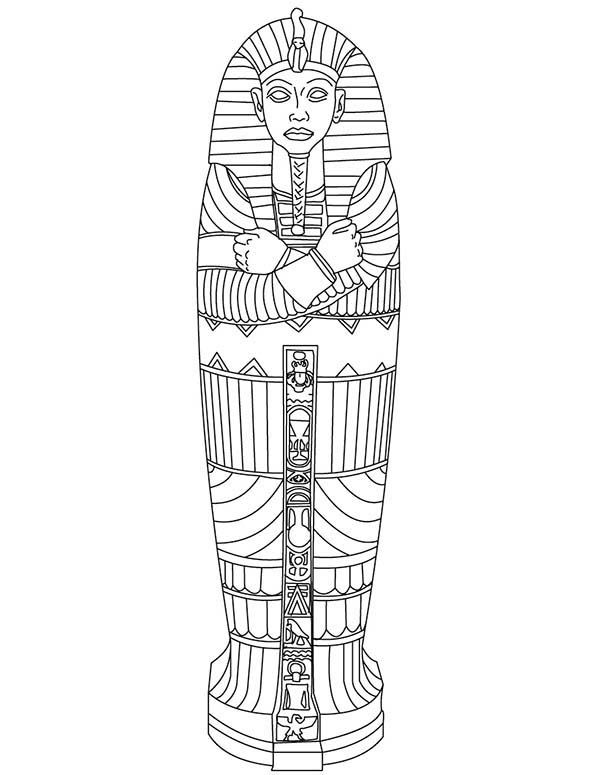 600x775 Egyptian Queen Clipart Mummy Sarcophagus