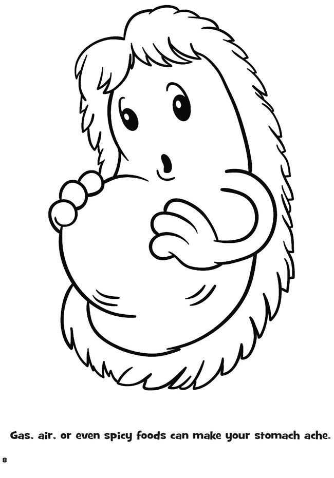 650x931 Germ Coloring Pages 452057