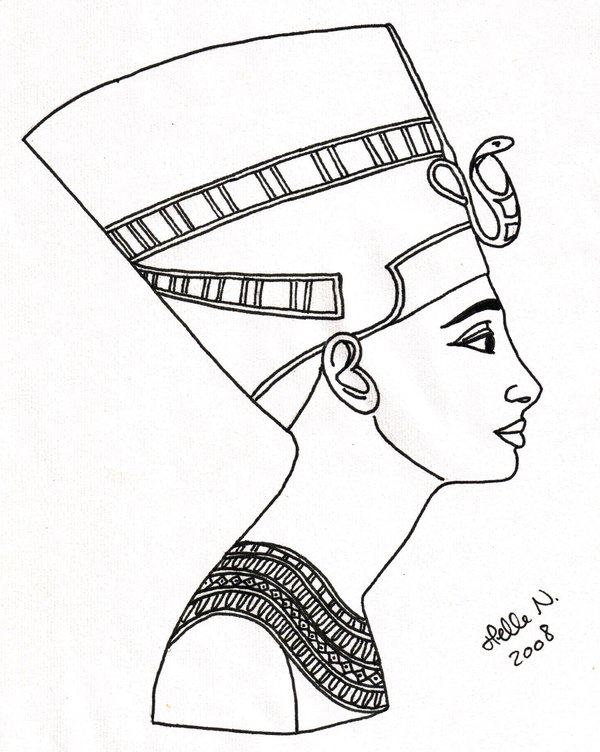 600x752 Nefertiti Beautyful Queen By ~hellenielsen82 On Tats