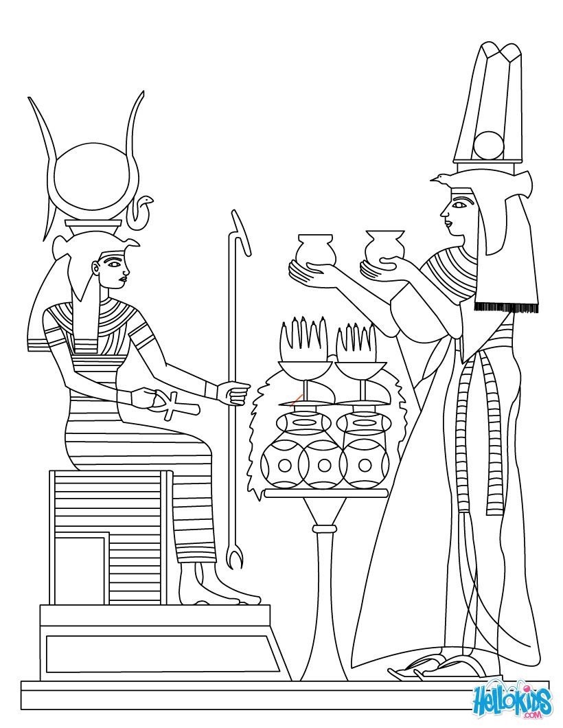 820x1060 Wealth Egyptian Coloring Pages To Print Ancien