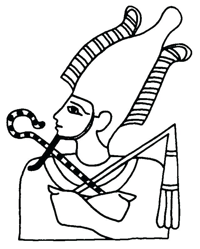 639x794 Ancient Egyptian Coloring Pages