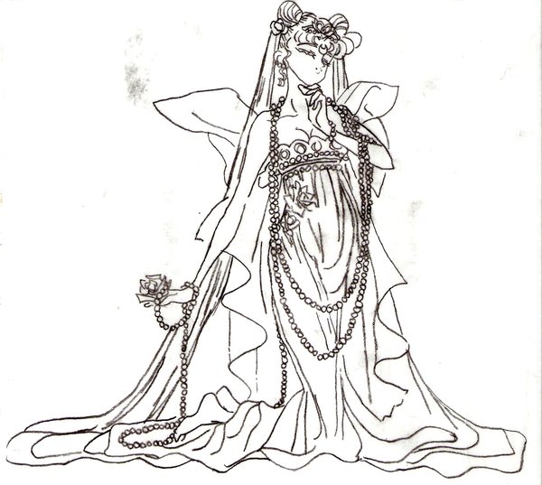 600x537 Queen Serenity By Kitami Chan