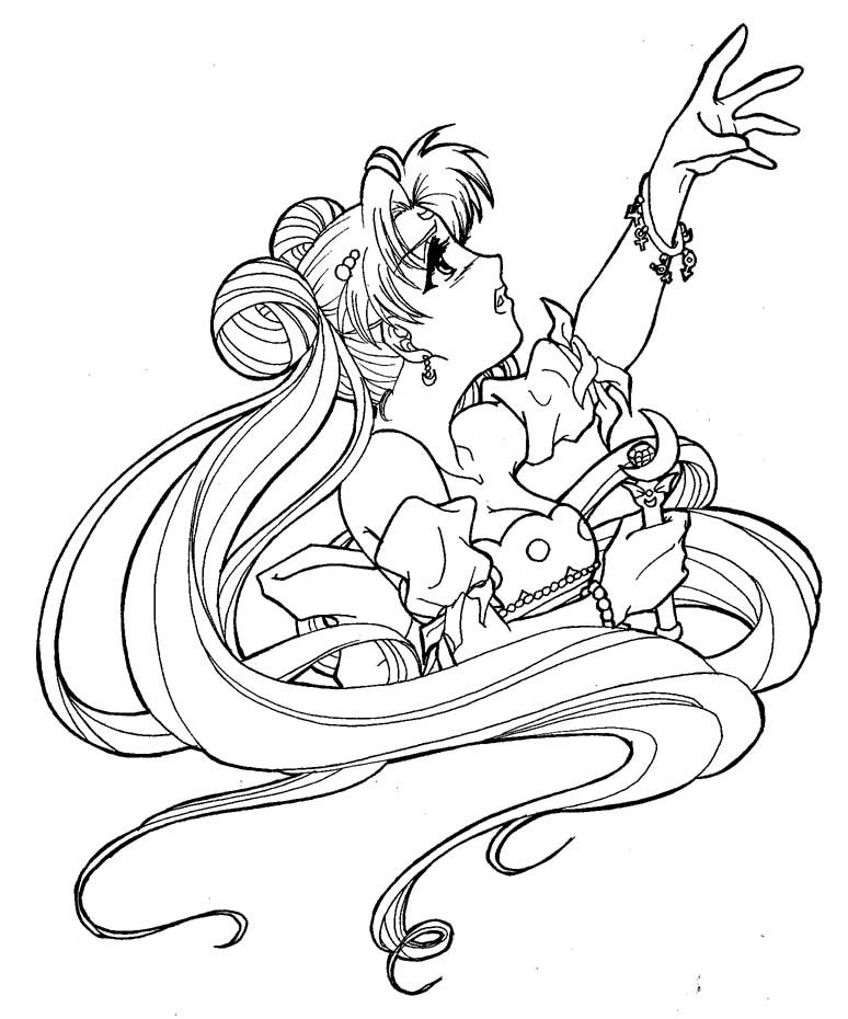 774x930 Sm Princess Serenity By Hikaru9 On Lineart Sailor