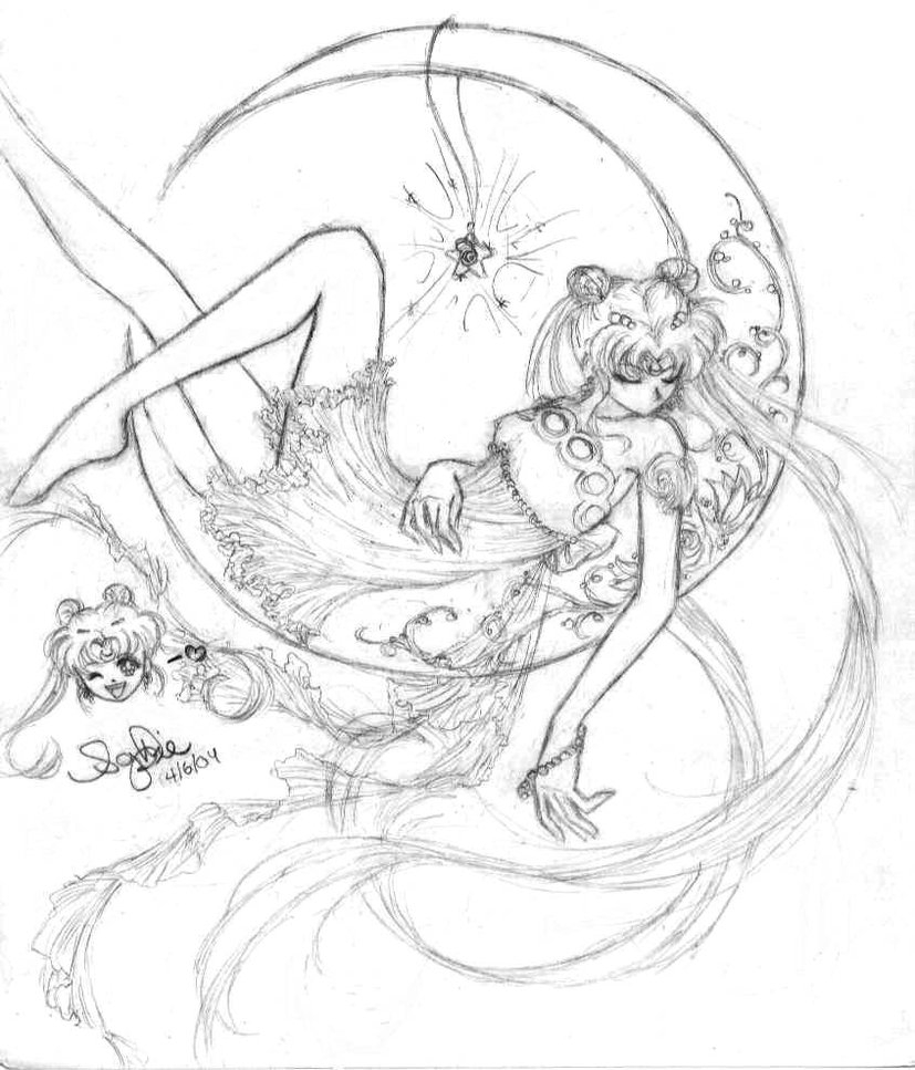 827x967 Unique Sailor Moon Princess Serenity Coloring Pages Gallery